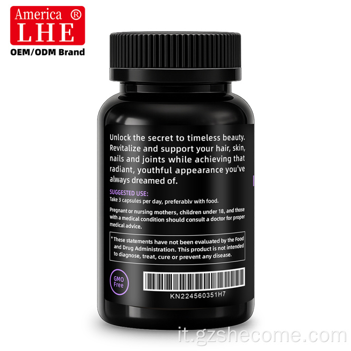 Shecome Multi Collagen Complex Capelli Pelle Unghie Collagene